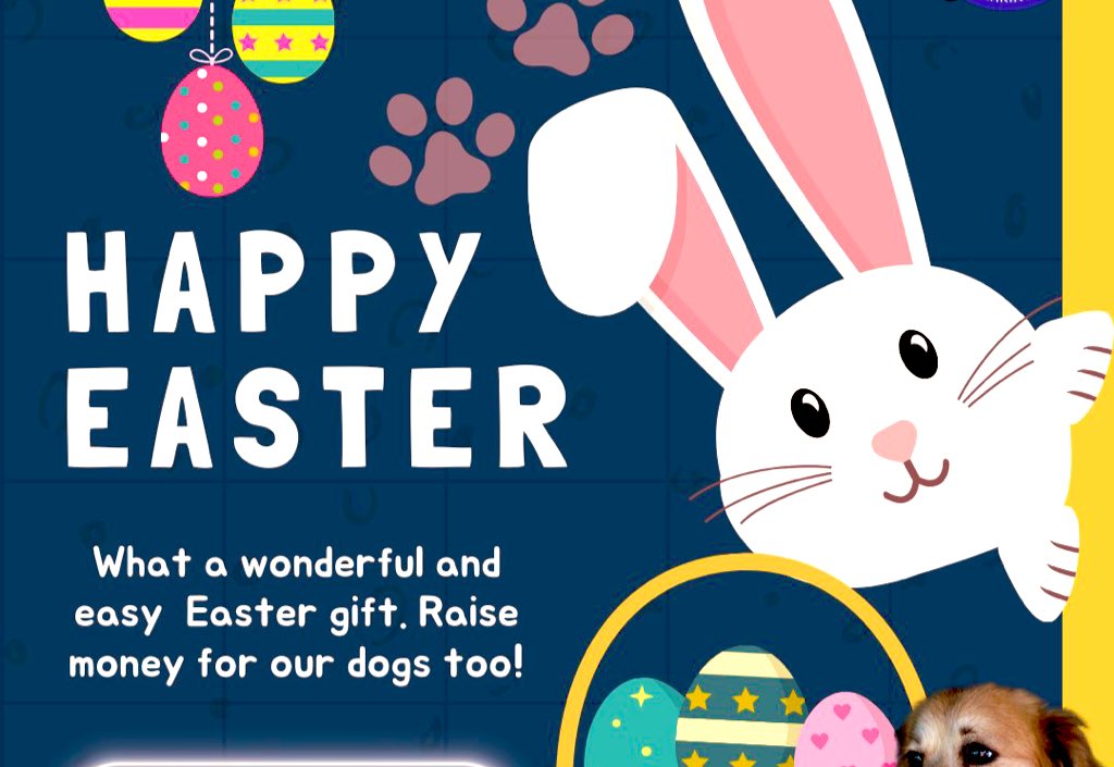 It's not too late!
Take a look at our lovely Easter Card selection.
 if you wanted you can give a little bit more.
Also; how about donating the money that you would of spent on an Easter egg?
#happyeaster #romanianrescuedogs #thankyou