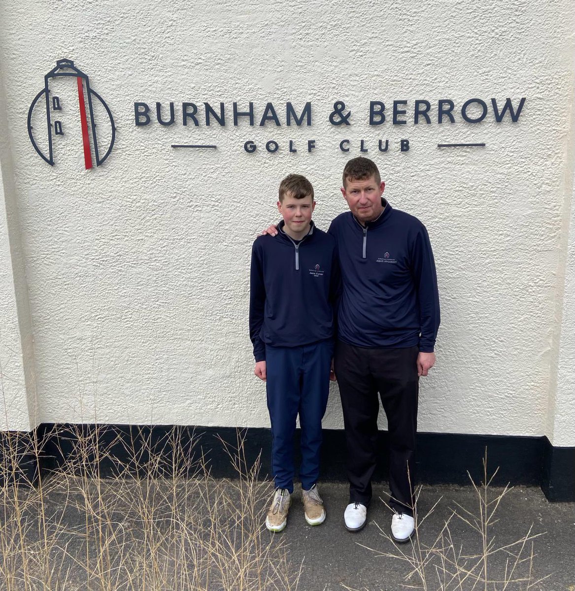 The final of the Channel Course Individual Winter Knockout featured father & son duo Lincoln & Darren Aston 🏆Congratulations to Darren who won on the 1st extra play off hole🏆