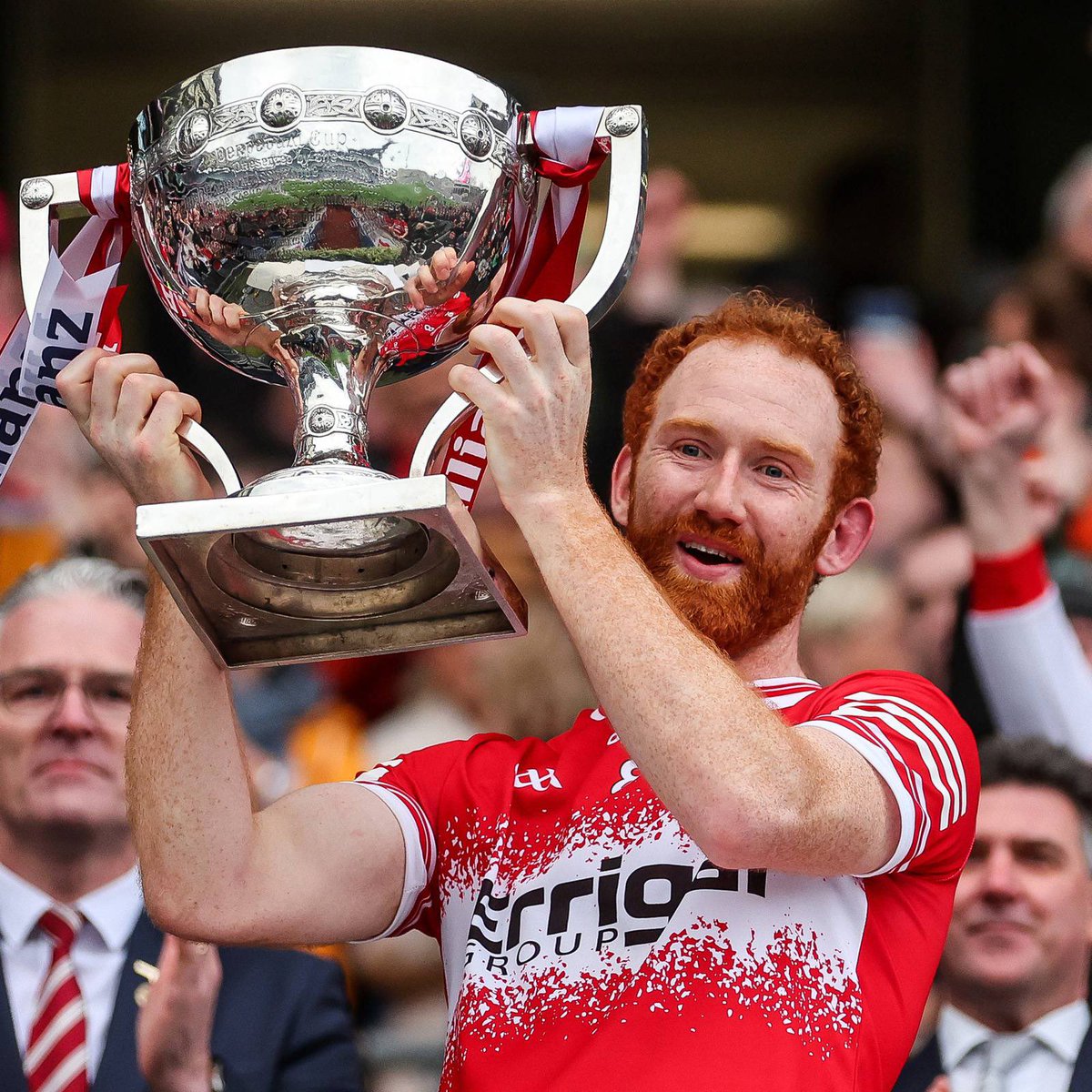 WhatstheScor's tweet photo. Derry’s rise 

2019 Division4 champions 🏆
2021 Division3 champions 🏆
2023 Division2 runners-up 🥈
2024 Division1 champions 🏆 https://t.co/IyszBycvAJ