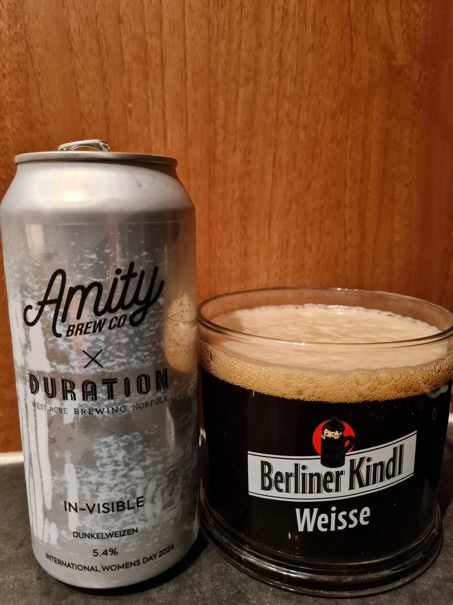 Can't beat a good Dunkel @AmityBrewCo @DurationBeer for IWD 2024