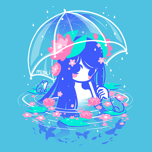 「傘 水滴」のTwitter画像/イラスト(新着)