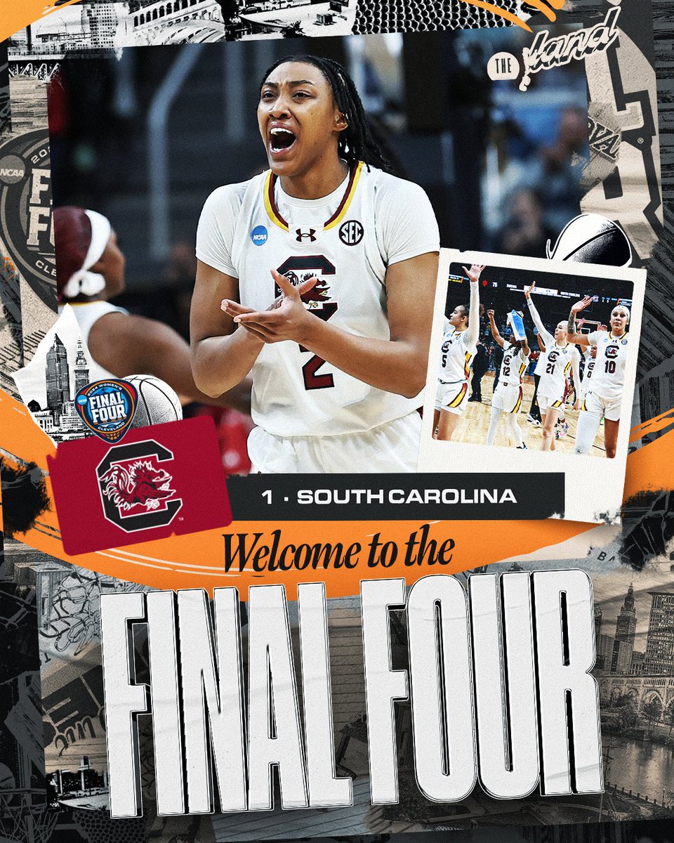 THE GAMECOCKS ARE GOING BACK TO THE FINAL FOUR 🙌 @GamecockWBB gets the win over Oregon State, 70-58, to advance to the Final Four! #MarchMadness