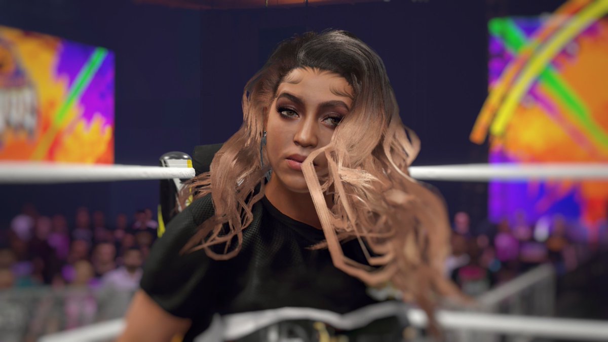 siridealone's tweet image. Immaculate creation ✨️ 
#WWE2k24 #CAWS