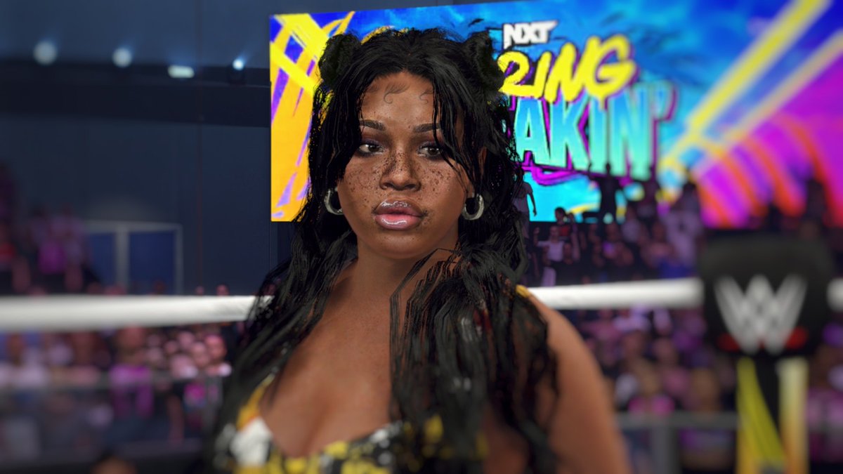 siridealone's tweet image. Immaculate creation ✨️ 
#WWE2k24 #CAWS