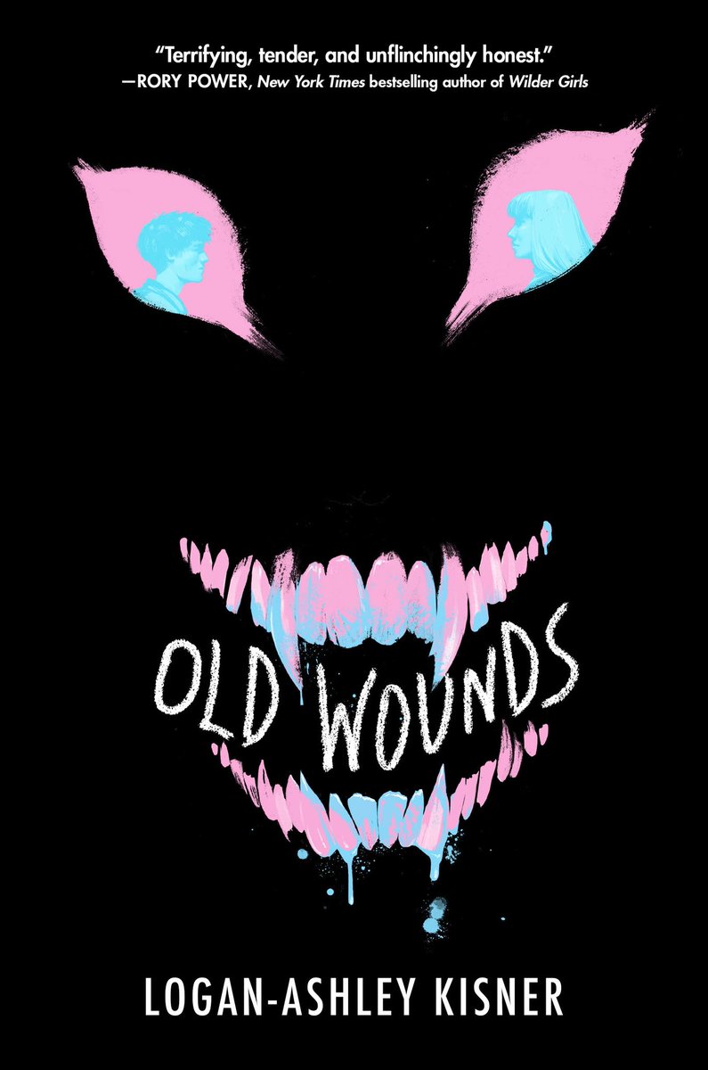 OLD WOUNDS— my book about trans kids, the supposed inevitability of violence, and big scary things creeping through the night— HAS A COVER NOW 🏳️‍⚧️👻