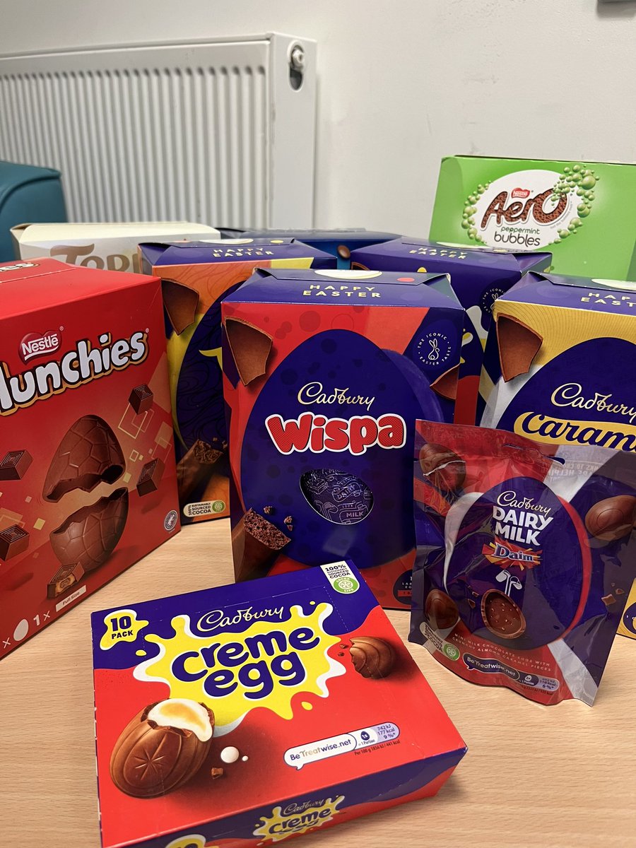 clairedunn1_'s tweet photo. A huge thank you to everyone who donated Easter eggs and chocolate to @pavilion_ward to help make the Easter period a little bit better 🐰🍫🎉 Peoples kindness and generosity never fails to amaze me! ☺️☺️☺️ https://t.co/nNqaNZu8NA