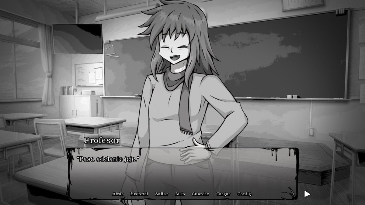 ElQuetzalcoutl's tweet photo. Me estoy dando cuenta que me falta hacer el arte de rediseño para Yu, Tetsuo (El profesor de arte) y Azumi :v

Mientras aquí dejo estás capturas :v

#LackOfColors #gamedev #visualnovel https://t.co/KbRvmP769P