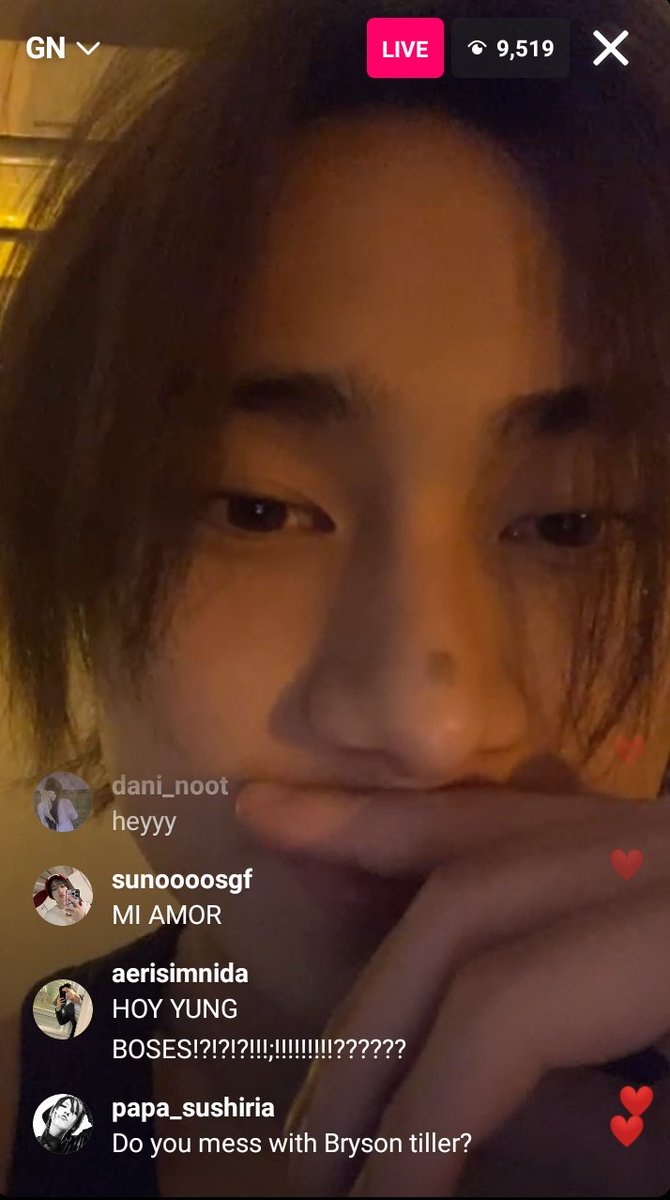 DANI3LOV's tweet photo. I DIDN'T MISS HIS LIVE FINALLY 😭 https://t.co/zQxLegpnnH