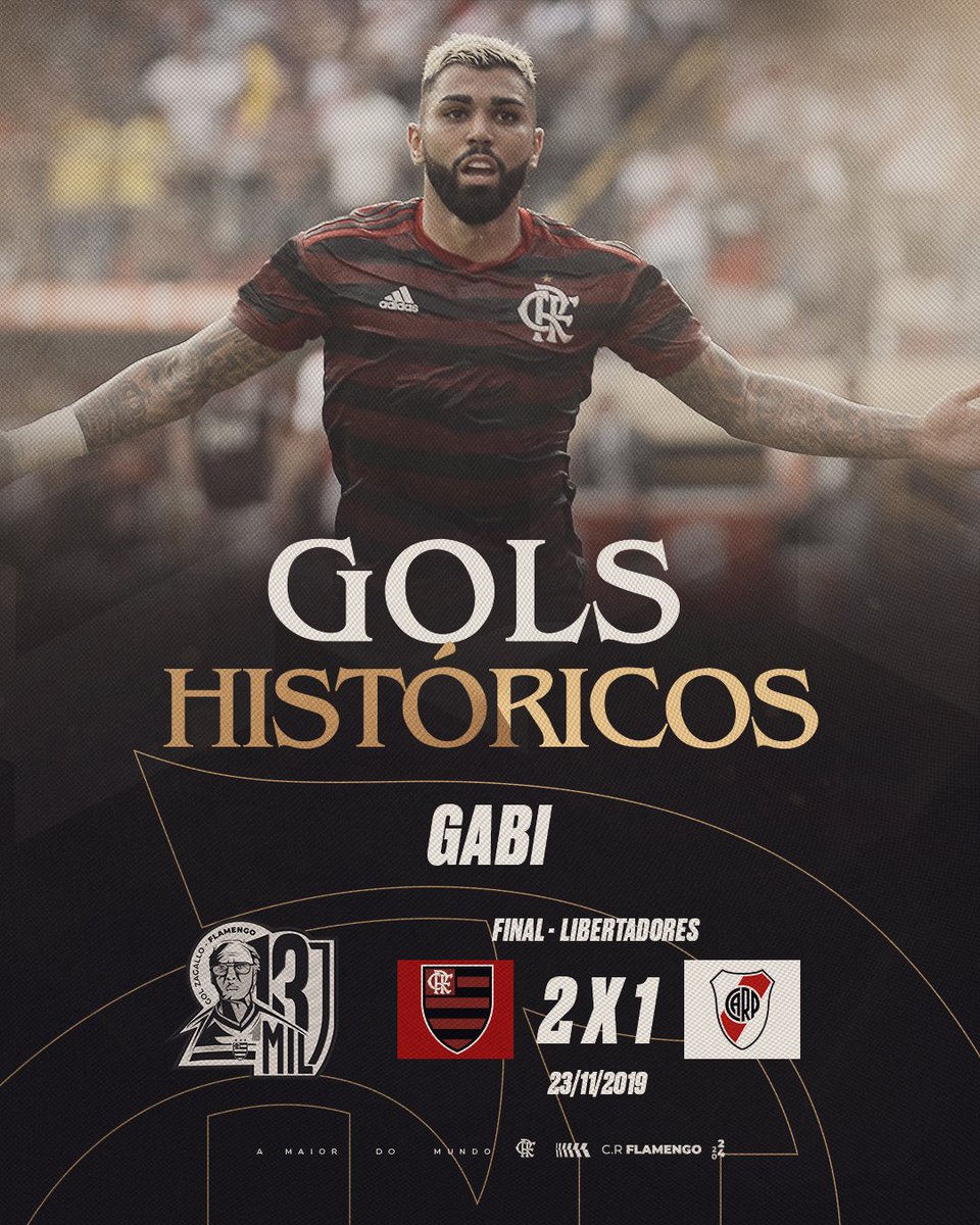 NADA É IMPOSSÍVEL.

Foram 38 anos de espera, mas nunca duvidamos de que ali era o nosso lugar. No topo. Campeões.

Ser Flamengo é ter fé. Ser Flamengo é ter raça até a última gota de suor. E foi assim que reconquistamos a América - outra vez em um 23 de novembro.

Calma...