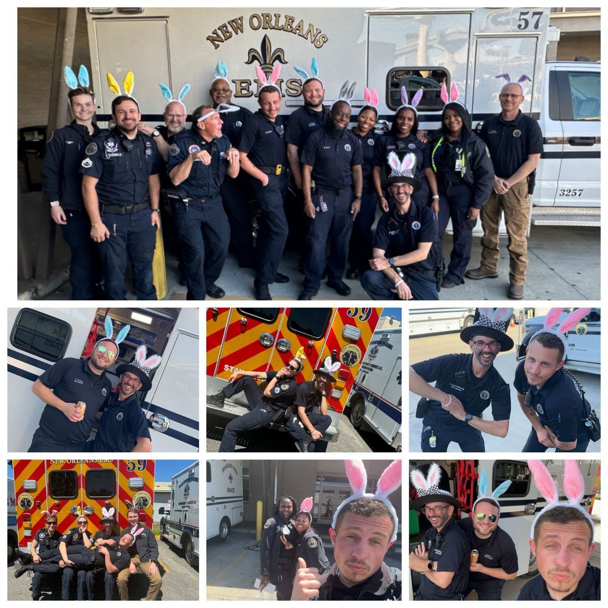 #NOEMS has been standing by for you yours this #EasterWeekend but took a moment to enjoy it as a #WorkFamily too!