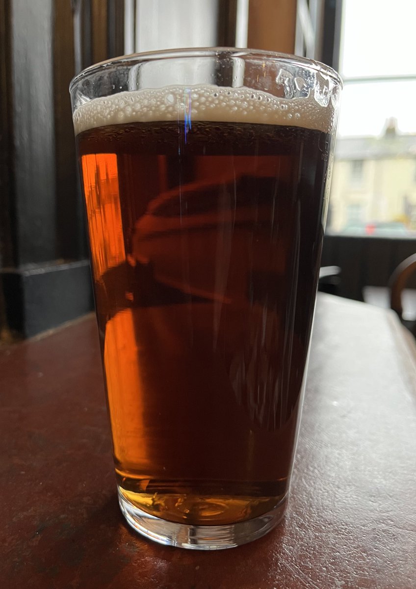 Toppints568's tweet photo. One hundred &amp; Ninety Five. Back in the @pigsearcamra award winning North Star for a top pint of @ButcombeBrewery’s Original bitter - delicious (as was the Pizza). https://t.co/qHyZywOeLF