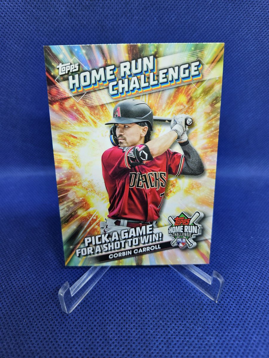 TheShortStop3's tweet image. Corbin Carroll Home Run Challenge 

$2 PWE or $1 Code

@C4RDL0TK1NG