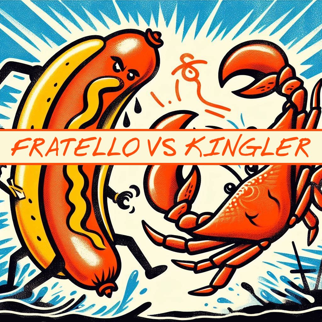FlyingSaucerMA's tweet photo. This is it! The championship matchup!

Fratello: red sauce, cheese, spicy italian sausage, green peppers, white onions, brown mustard swirl
Kingler: olive oil &amp; garlic, cheese, crab rangoon filling, red onion, crispy wontons, duck sauce swirl

#salemma #pizza #marchmadness https://t.co/FwEE7ju30D