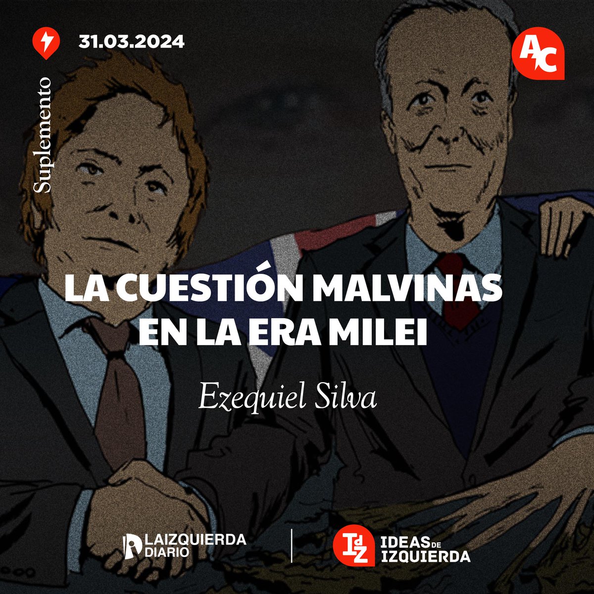 En esta nota @ezq_silva escribe sobre la política del gobierno nacional en cuanto a la cuestión Malvinas, su relación con el relato de la 'Historia Completa' y las tensiones geopolíticas mundiales. Lea aquí cutt.ly/Dw3D2T3L Vía @izquierdadiario