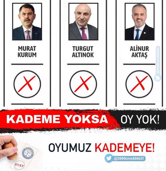 Haklıyız güçlüyüz.
Siz kaybettiniz.

#KademeSeçimeDamgaVurdu