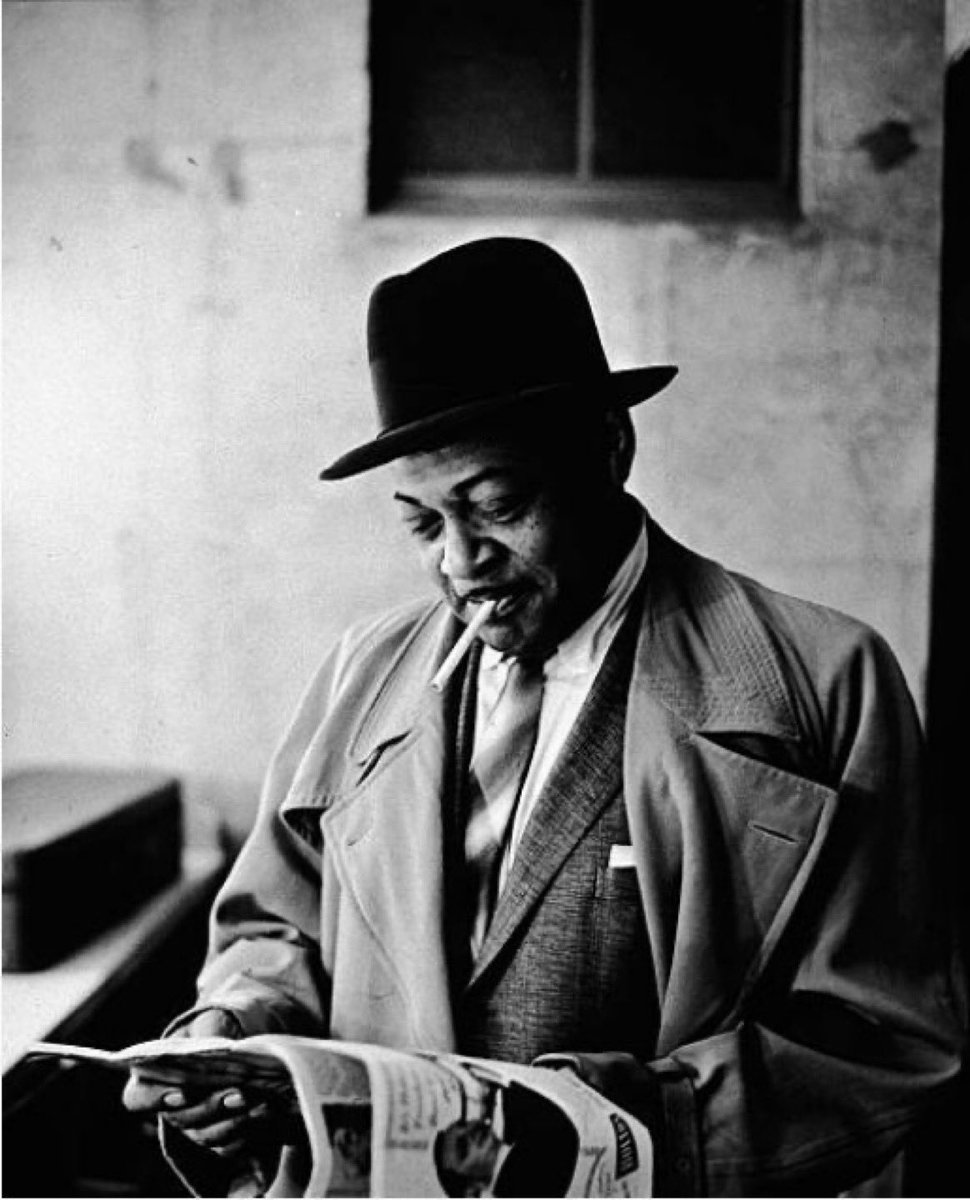 Coleman Hawkins by Bob Parent, 1953 'If they think they are doing something new, they ought to do what I do every day - spend at least two hours every day listening to Johann Sebastian Bach and, man, it's all there.'
