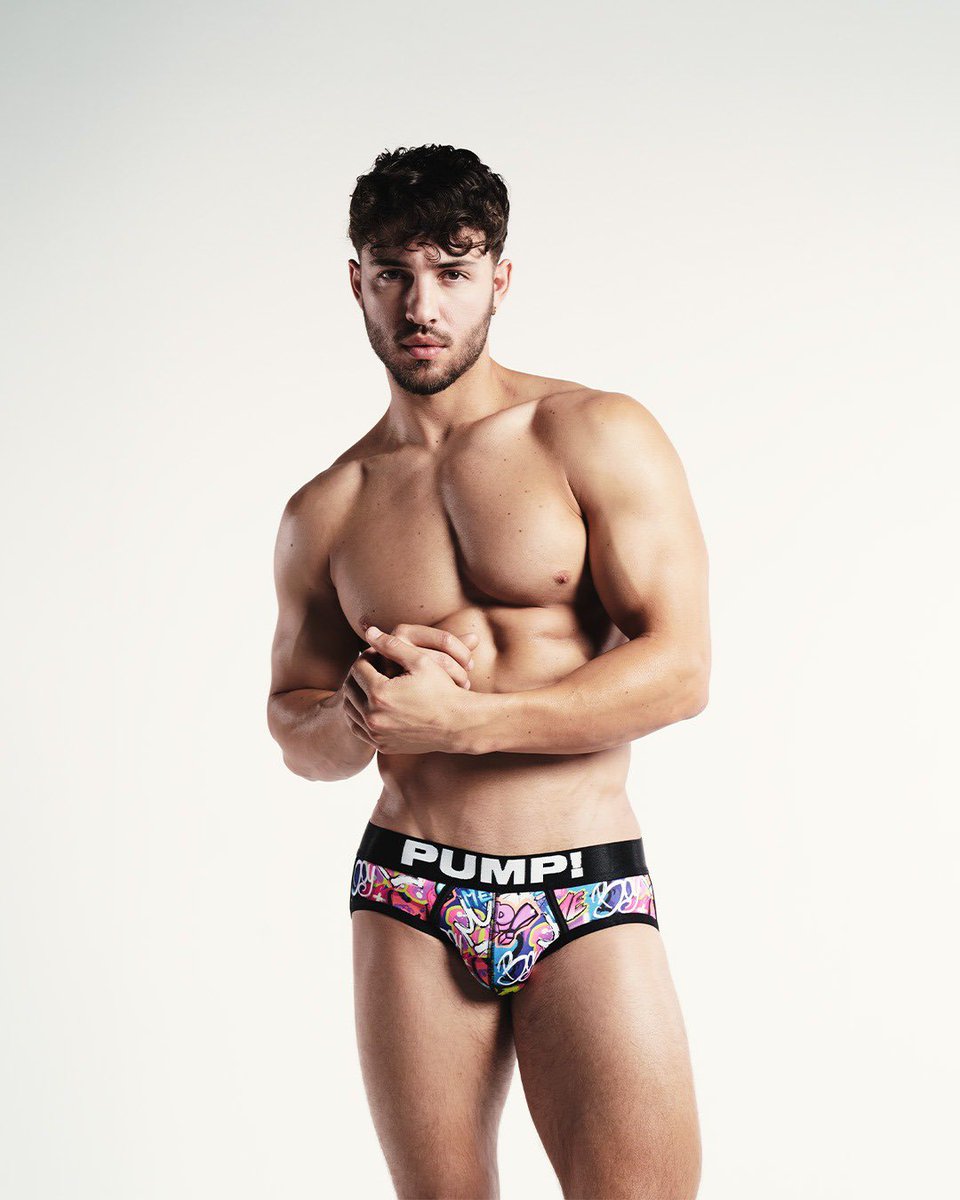 Upgrade your underwear drawer with the vibrant colors of DRIP; a Graffiti inspired collection by PUMP! #pumpunderwear #wearpump