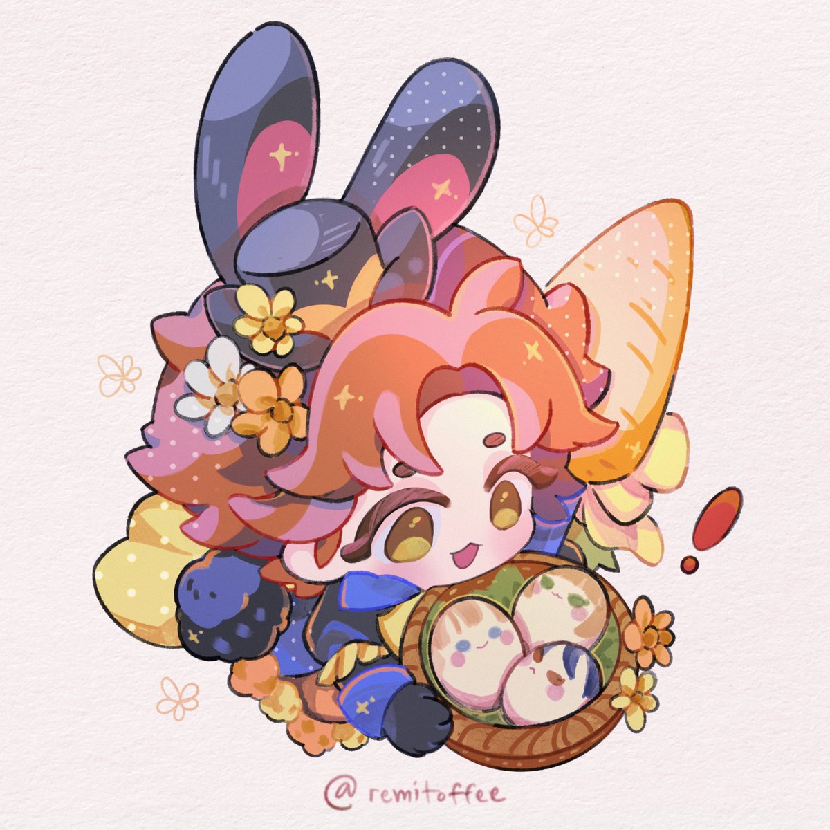 remitoffee's tweet photo. happy bnnuy 🐰🥚 #FE3H 
he found some very special eggs! https://t.co/okod9PYfZA
