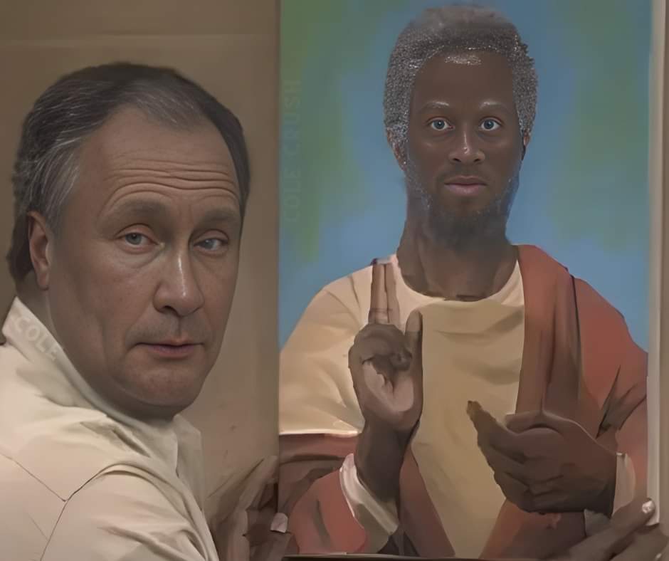 Happy Resurrection Day
From Russia, with love 
#surprisereveal #blackness #Putin #blackjesus #good times