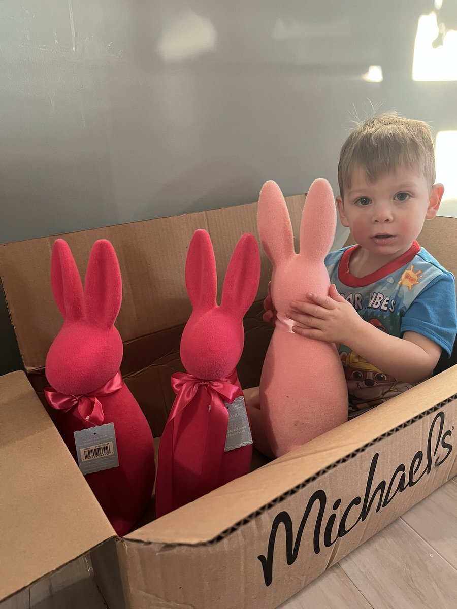 Spent time searching for a “perfect” Easter treat only to fall in love with a perfectly imperfect cake. The smudged icing + bottom that got bumped by the lid reminded me of Easter's message: perfect isn't the point. Grateful for the promise of a hopeful spring (w/ my fav bunnies)