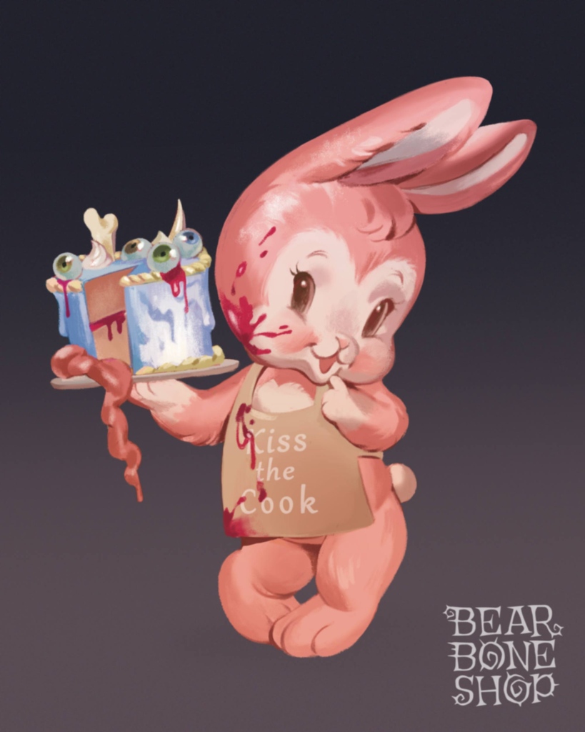 🍰 HOPPY EASTER 🐇 Did you bake a cake today? What flavor was it? Carrot, with a hint of blood and guts?
