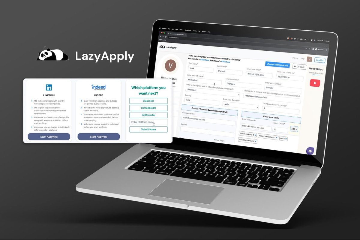 Ramp up Your Job Application Capabilities with This $60 Lifetime Deal: Utilize the power of this platform to apply with multiple job applications with a single click. dlvr.it/T4tQH6
