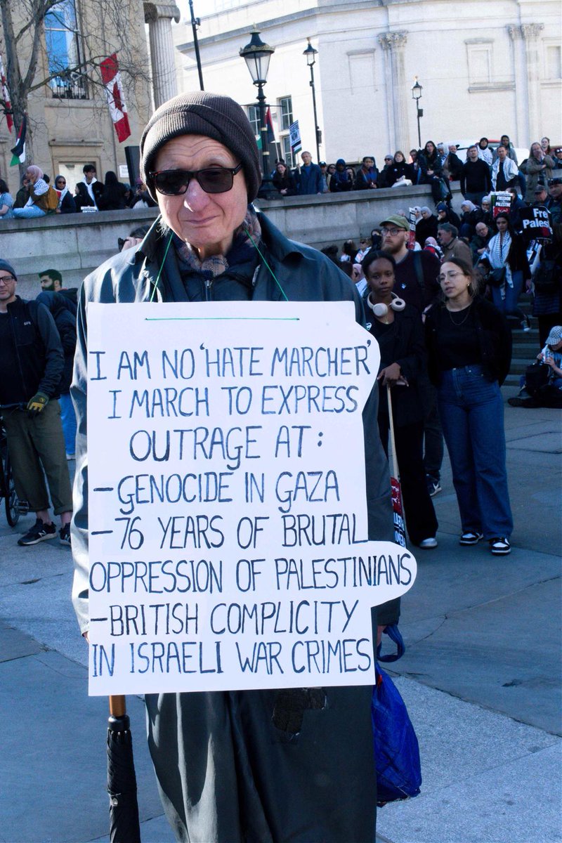 @xr_GPsAndElders joined the march on Saturday to make it clear we do not support the genocide of the Palestinian people. Climate justice, political, economic and social justice are intertwined. We will keeping marching and protesting on behalf of all oppressed peoples. 🍉🍉🍉