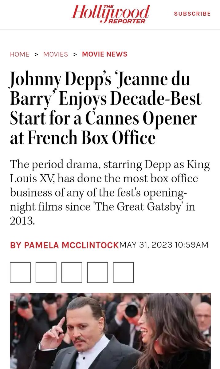 By physically backing Johnny Depp, we helped his movie break a 10-year record despite its limited release. Imagine the impact with a major studio behind it! Why didn't Amber Heard's bot turds show the same support for her flop film? 🤪