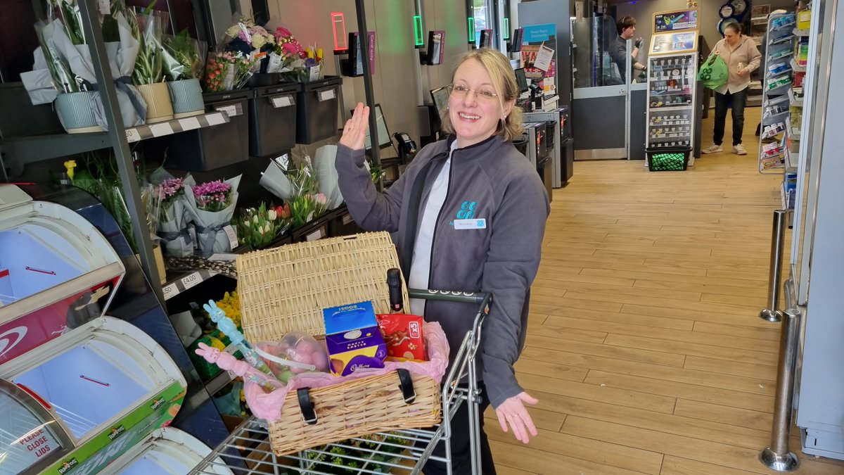 hearne_mp's tweet photo. Delighted to promote the wonderful Easter Hamper raffle for Forest Row Food Store in aid of Barnardos. Well done to you for your super efforts 🤩. https://t.co/6nKOpGTDf3