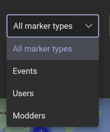_SmashMap_'s tweet image. Thanks to community feedback, a modders filter has been added to the map! 

Don&apos;t hesitate to join the discord at discord.gg/uGvzZdKgkt if you have any feature suggestion / question regarding Smash Map
