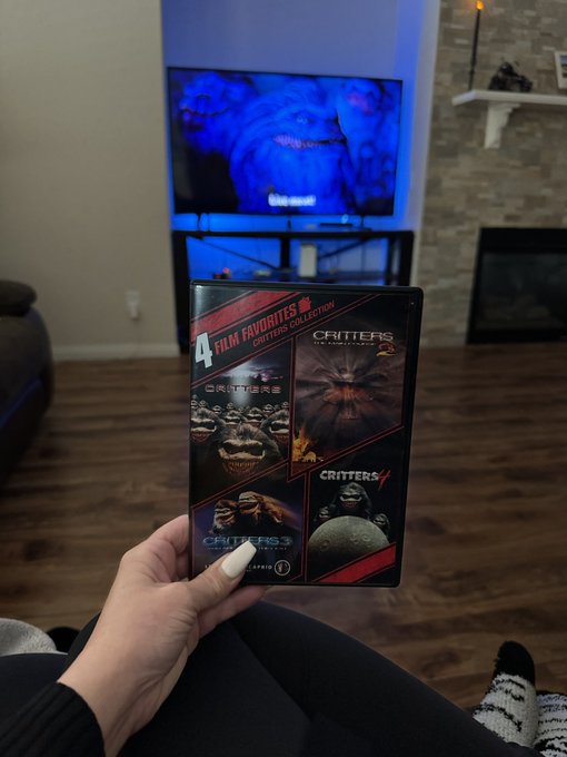 Anyone else watching Critters 2 today?! Which Critters is your favorite? 😱 #horrorfan #critters2 #EasterSunday<a href="/tag/eastersunday"class="tags"><span>#eastersunday</span></a><a href="/tag/horrorfan"class="tags"><span>#horrorfan</span></a><a href="/tag/horrorcommunity"class="tags"><span>#horrorcommunity</span></a><a href="/tag/cr"class="tags"><span>#cr</span></a>