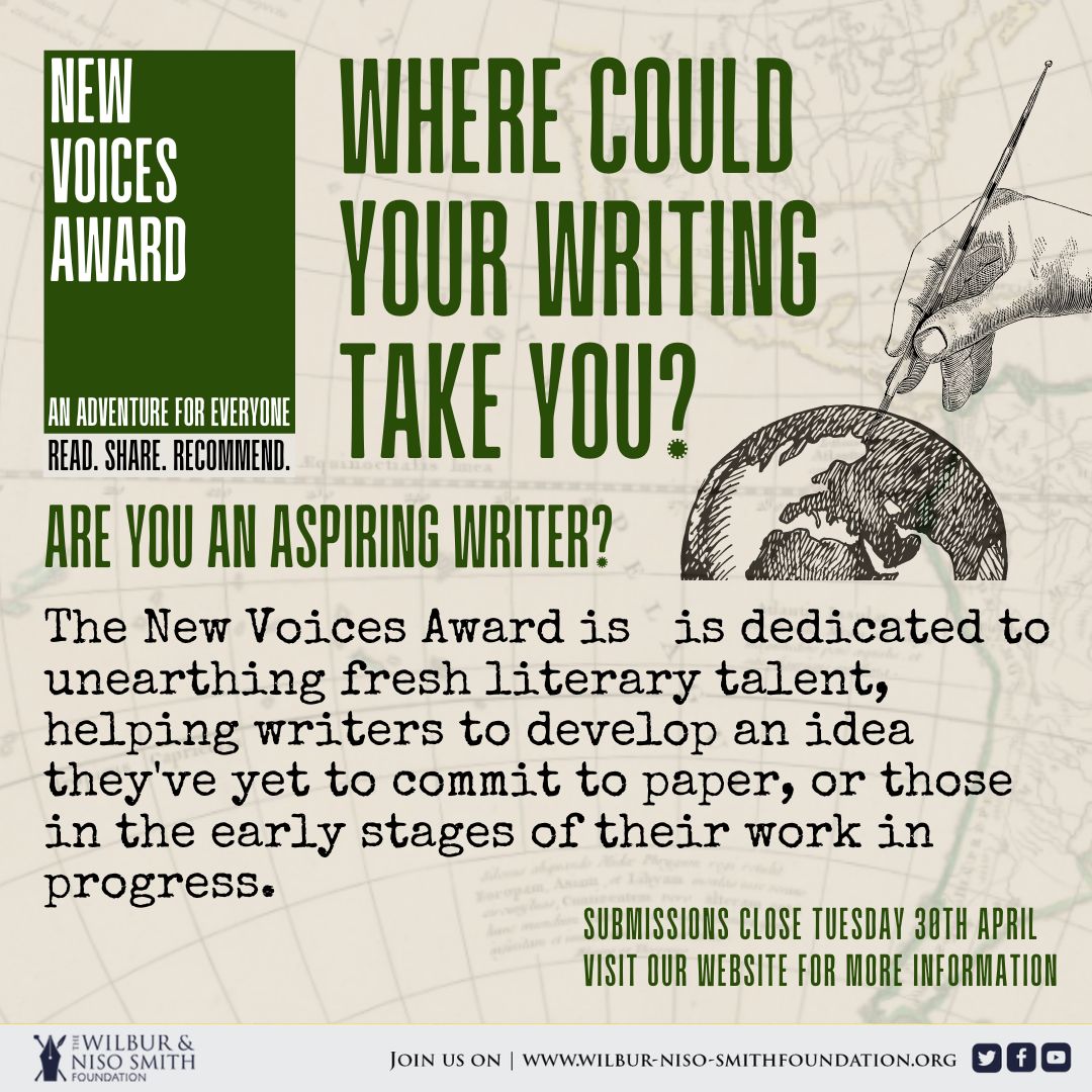 How are you spending your #EasterHoliday? Why not take the time to get your idea for an #AdventureStory down on paper, and enter the #NewVoicesAward? Kickstart your career in writing with a year of editorial guidance and mentorship: bit.ly/3tL7Sxi #WritingCompetition