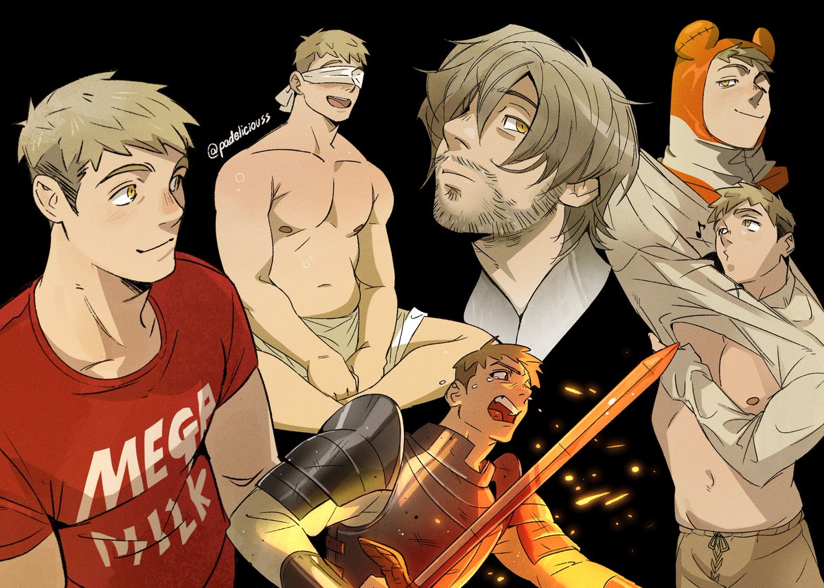 padeliciouss's tweet photo. my brave knight ❤️‍🔥✨#dungeonmeshi https://t.co/iZQJfbJAAa