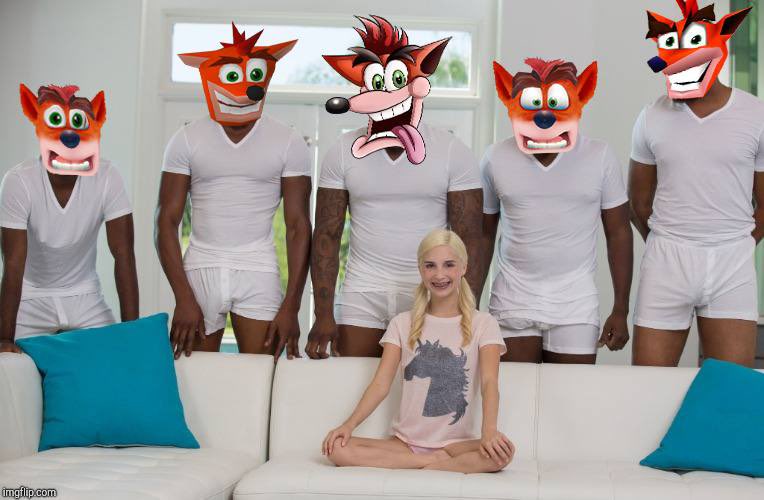 NOOO!!!

Crash just sent Aku Aku this. Time running out! Save Aku Aku wife!!!

$OOGA !