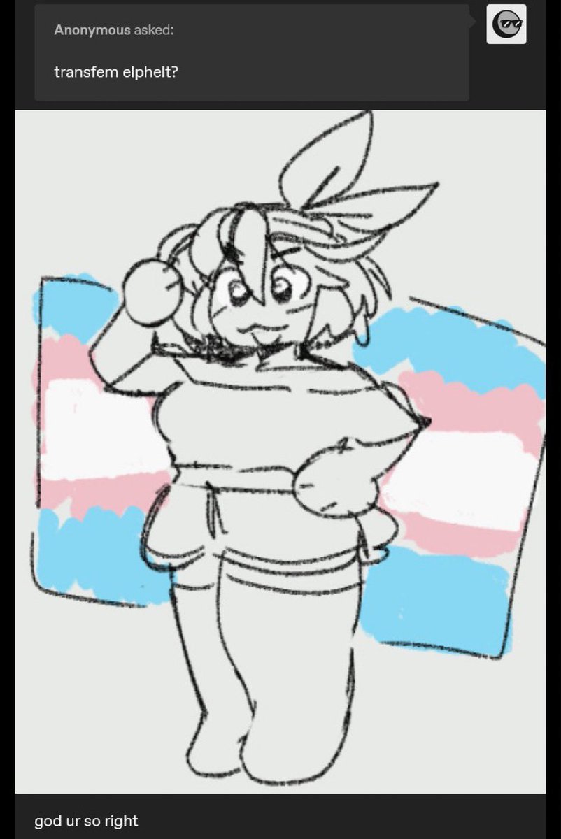 DailyElpheltz's tweet photo. Happy trans day :> https://t.co/JL7jZyDzht