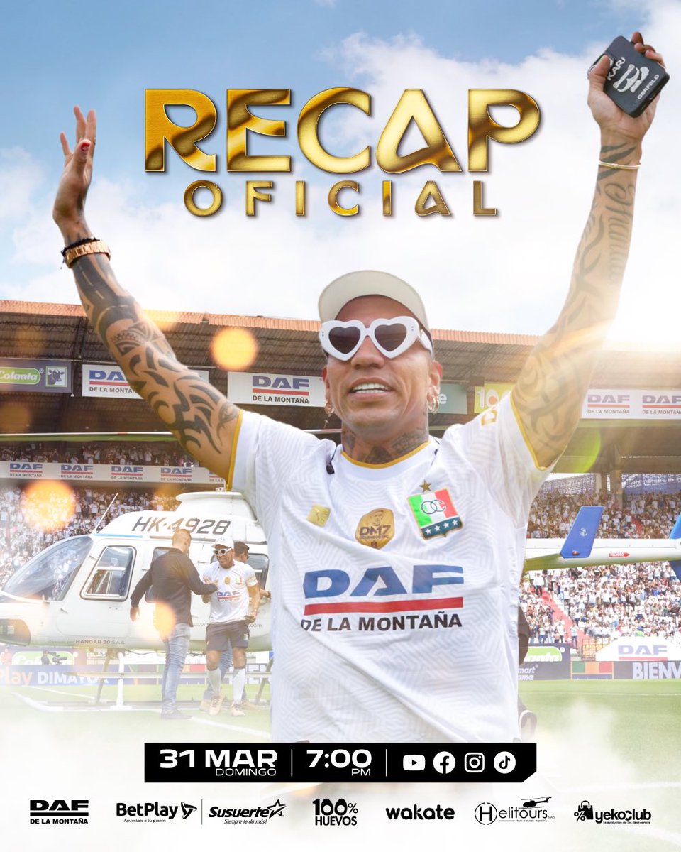 oncecaldas's tweet photo. 🎥⏯️ Un recap de un día HISTÓRICO 🌟⚽️ Hoy 7:00 p.m. 🇮🇹 https://t.co/ma34G5SrAs