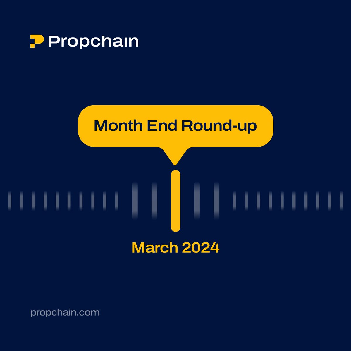 PropChainGlobal's tweet photo. March marked a significant month for Propchain.

The launch of the Propchain Foundation, governed by the PropchainDAO, and the establishment of ecosystem's major components including Propchain Cloud and Propchain Ventures, has positioned us as a leading player in digitizing the global real estate industry.

The month of March also witnessed growth of the $PROPC holders community to nearly 9K from 7K, with $PROPC achieving ATHs 6 times and more.

Additionally, we successfully completed the 10th consecutive month of rental payouts to the landlords of our properties in Entorno Tulum and Sixty-Seventh Boulevard, while https://t.co/UMvIXqDzHP introduced digital asset payments on the platform. With these milestones achieved, we continue to validate the vision Propchain has set forth for this year.

As we step into April, we're excited to showcase https://t.co/81NCE8C8yK at its full potential, shedding light on its verticals and upcoming solid partnerships which are vital in driving the global real estate value chain forward, all powered by $PROPC.

We've just begun!