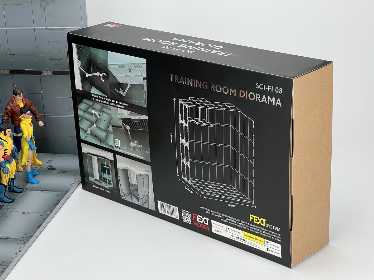 fextsystem's tweet photo. Check out the packaging box of @fextsystem SCI-FI 08 TRAINING ROOM Diorama! It’s huge &amp; heavy!
It will be ready to ship soon, get yours at https://t.co/t9kk183XW1 ! 

#fexthobby #fextsystem #toysdisplay #toydisplay #trainingroomdiorama #dangerroom #xmen97 https://t.co/5TP9enmZtz