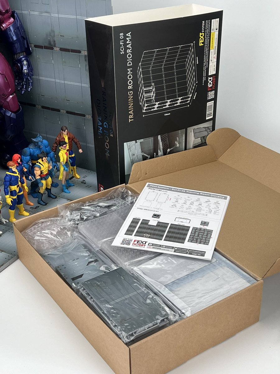 fextsystem's tweet photo. Check out the packaging box of @fextsystem SCI-FI 08 TRAINING ROOM Diorama! It’s huge &amp; heavy!
It will be ready to ship soon, get yours at https://t.co/t9kk183XW1 ! 

#fexthobby #fextsystem #toysdisplay #toydisplay #trainingroomdiorama #dangerroom #xmen97 https://t.co/5TP9enmZtz