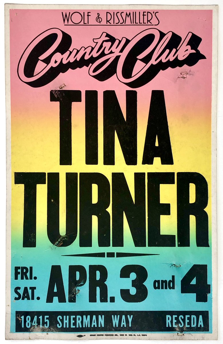recordmecca's tweet photo. TINA TURNER POSTER A cardboard boxing-style concert poster advertising April 1981 concerts by Tina Turner #recordmecca #tinaturner #r&b #poster #concertposter #promoposter #ikeandtinatuna #musiccollectibles #musicmemorabilia
https://t.co/kcgD0GfN2C https://t.co/QyVHFv9nDl