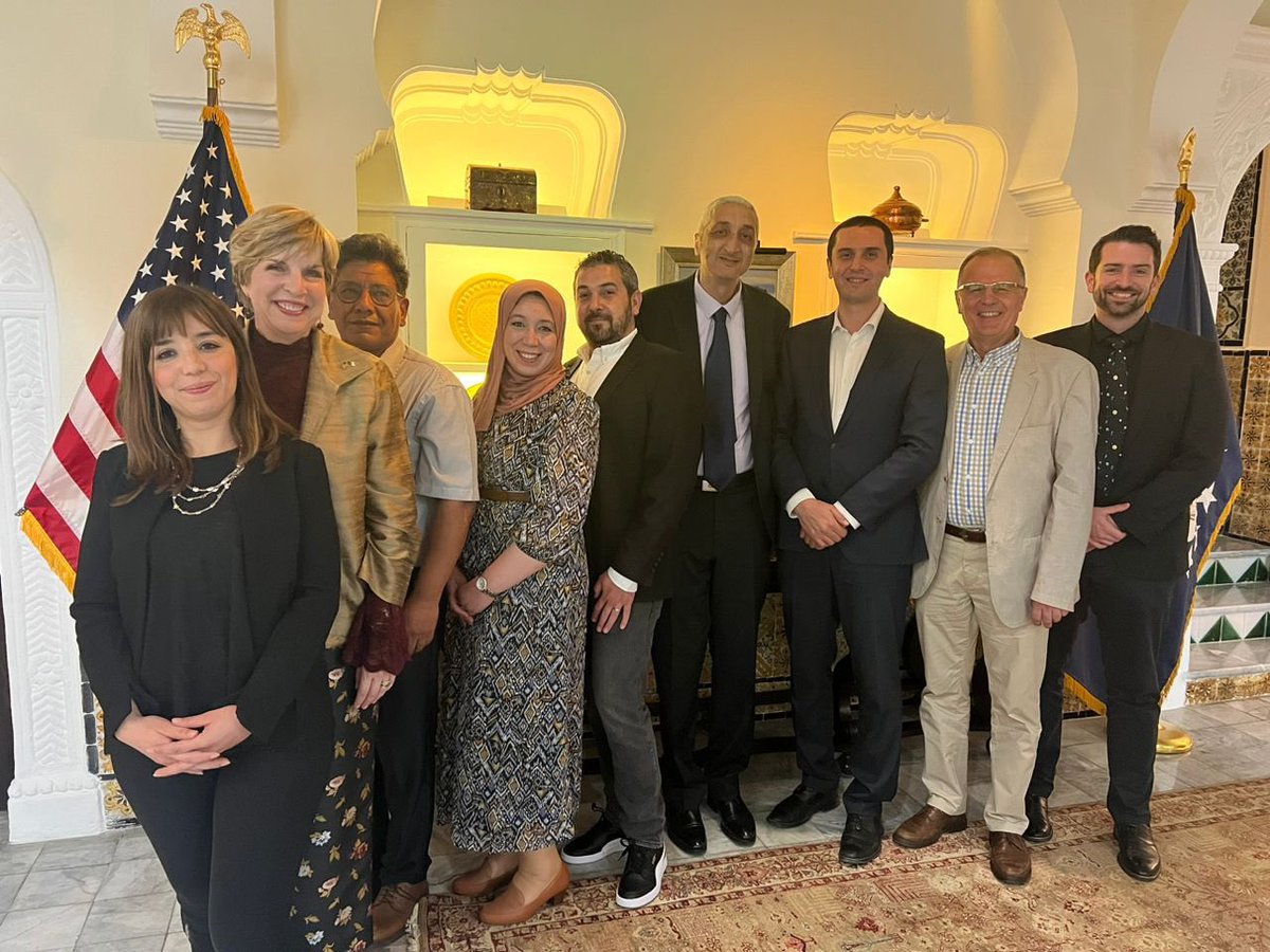 Learned so much and explored areas of potential partnership in research and STEM during this delicious iftar with Algerian science and research leaders.