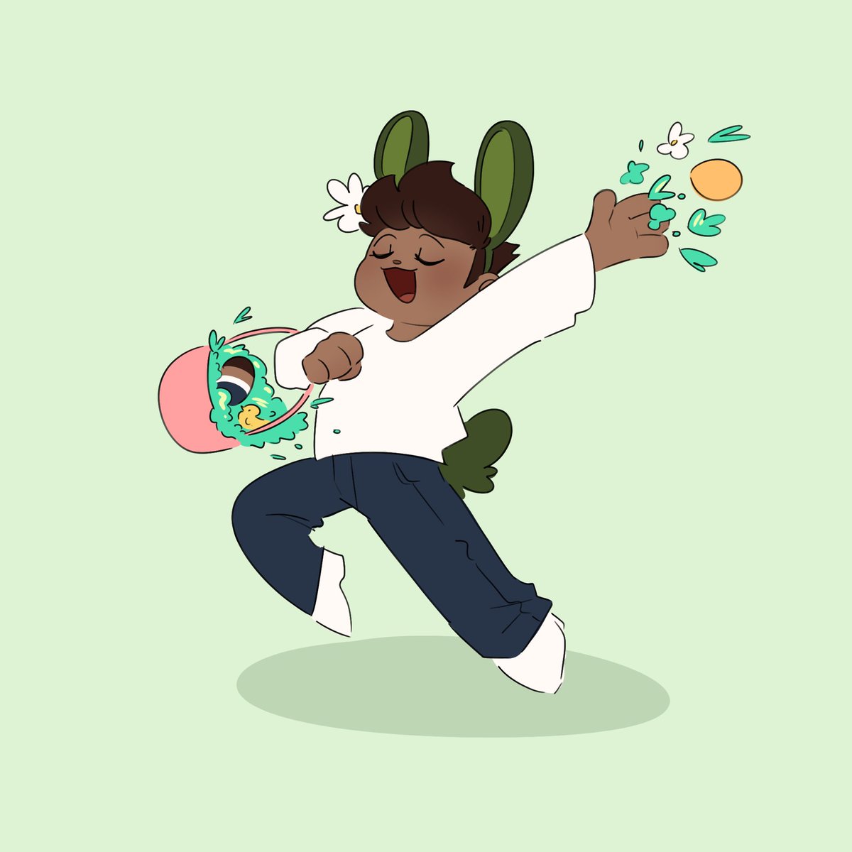 bdoodleo100's tweet photo. [87] Here comes the Easter BDubs!

#bdoubleo100fanart #hermittwt https://t.co/XbgyROFH0e