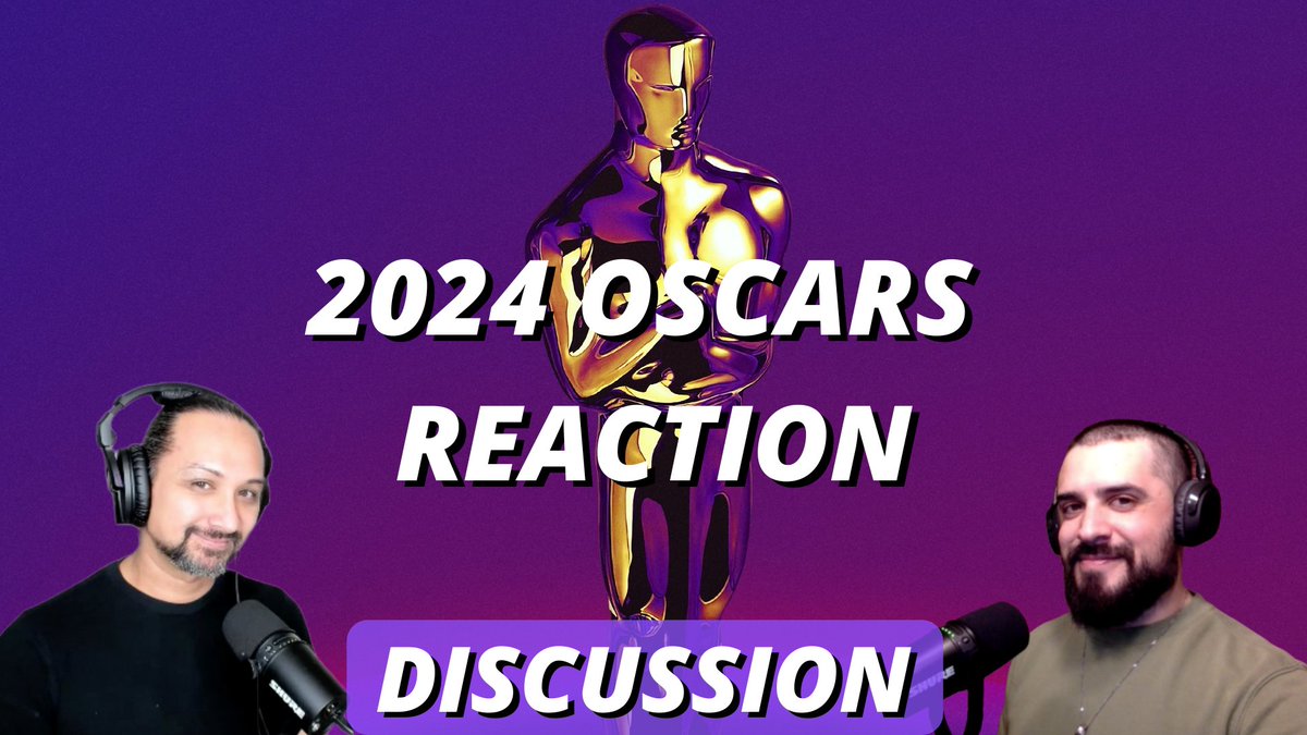 ThePanelBros's tweet photo. NEW EPISODE! EP 63: 2024 OSCARS REACTION. The Panel Bros react to and discuss the 2024 Oscars! 🎙🎧
 
Click here 👉🏽https://t.co/EU0K9k73GD

@MrMarchack
@RickESegarra

#Movies #Podcast #Oscars #InNolanWeTrust #BarbieMovie #Oppenheimer #PoorThings #TheHoldovers #ThePanelBros https://t.co/VxueoNIeFP