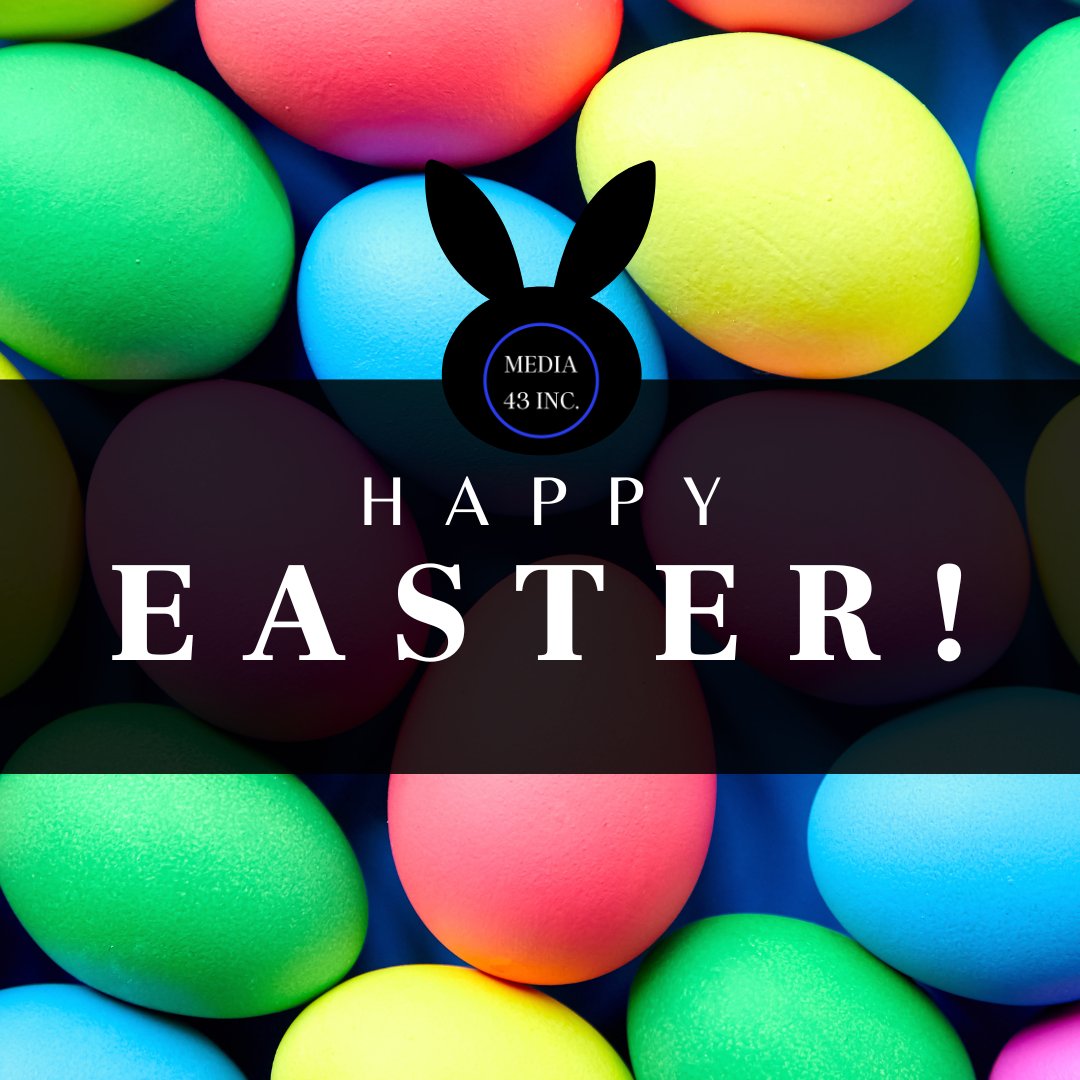 Happy Easter! We hope your day is full of joy and delicious candy😊

media43.com

#happyeaster #eastersunday #easter #digitalmarketing #socialmedia #production #branding #Media43Inc