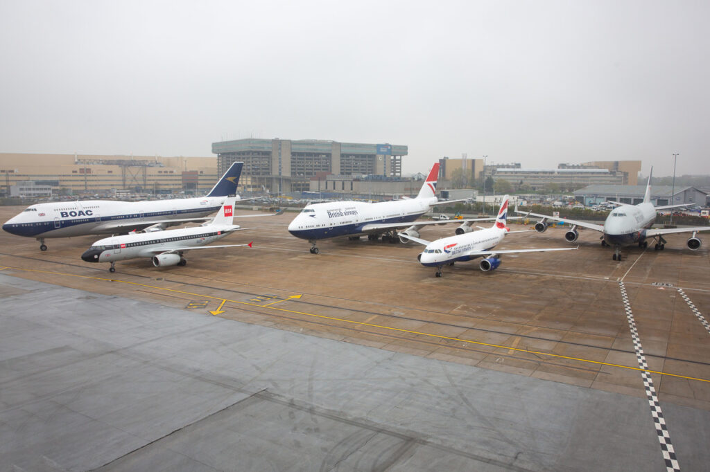 AirportWebcams's tweet photo. Today marks 50 years since BOAC, BEA, Cambrian Airways and Northeast Airlines were merged to create @British_Airways . Services started as BA the next day. #BA50 https://t.co/cW4sCC8gGf
