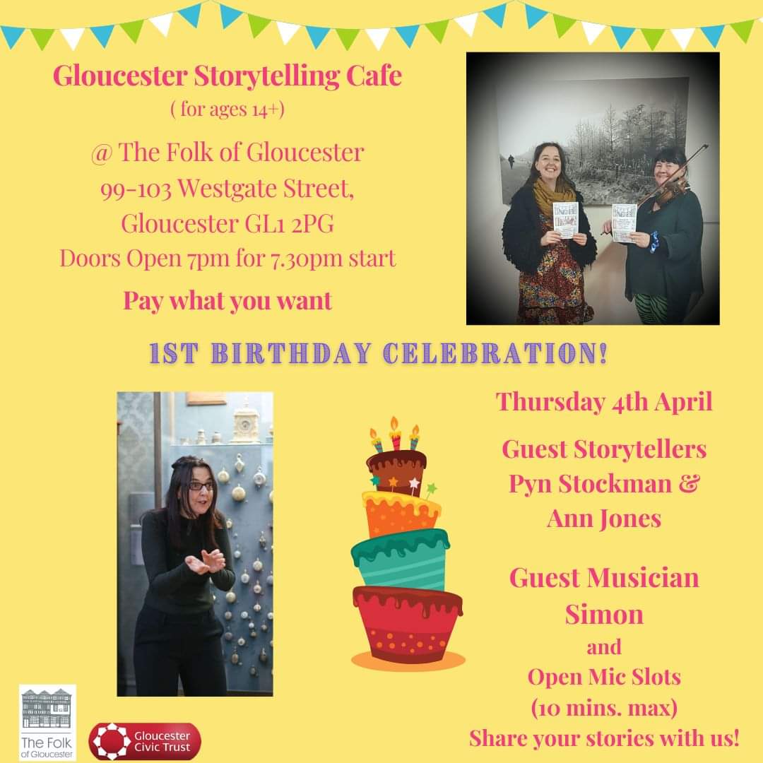 Pyn Stockman (@pynstory) on Twitter photo s h o w t i m e : join us next week. 4th April in Gloucester. We'll be sharing Tree Trilogy full of story and music and song! Lovely to be working with <a href="/annkatviolin/">Annkatviolin</a> s h o w t i m e : join us next week. 4th April in Gloucester. We'll be sharing Tree Trilogy full of story and music and song! Lovely to be working with <a href="/annkatviolin/">Annkatviolin</a>