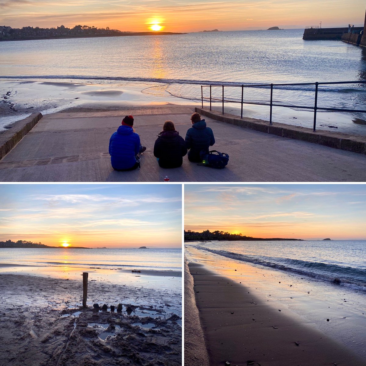 Perfect end to a beautiful day in stunning North Berwick #seaside #wellbeing #getoutside