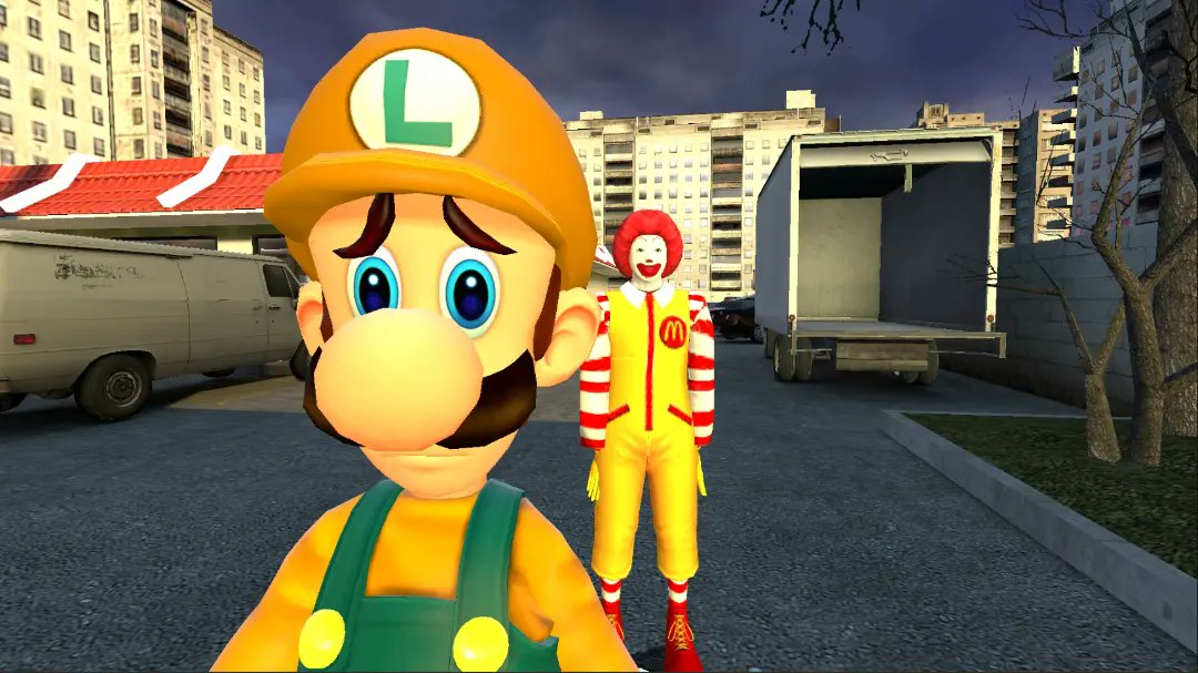 NicoXZ10's tweet photo. Próximamente...
#garrysmod #garrysmods #luigi #ronaldmcdonald #gmod https://t.co/hGknAzQQVS