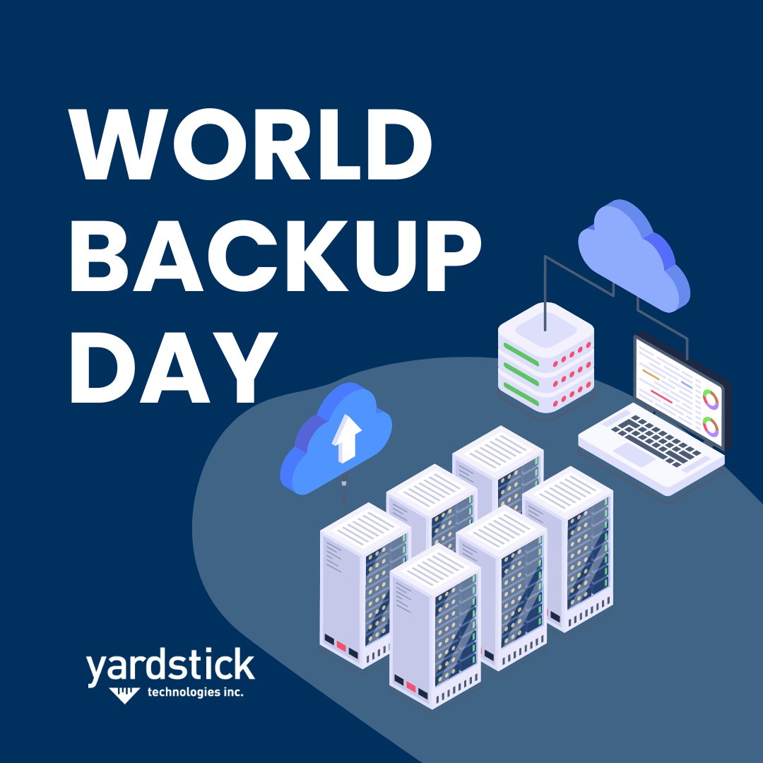 YSTinc's tweet photo. Celebrate World Backup Day by prioritizing data security. Learn about disaster recovery planning, remote data-wipe capabilities, and backup strategies to keep your information safe. 🖥️

Contact us for expert data protection solutions.💪

#WorldBackupDay #DataProtection https://t.co/Ug0BRwKlze