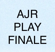 AJRpleasePlayFinale tweet media